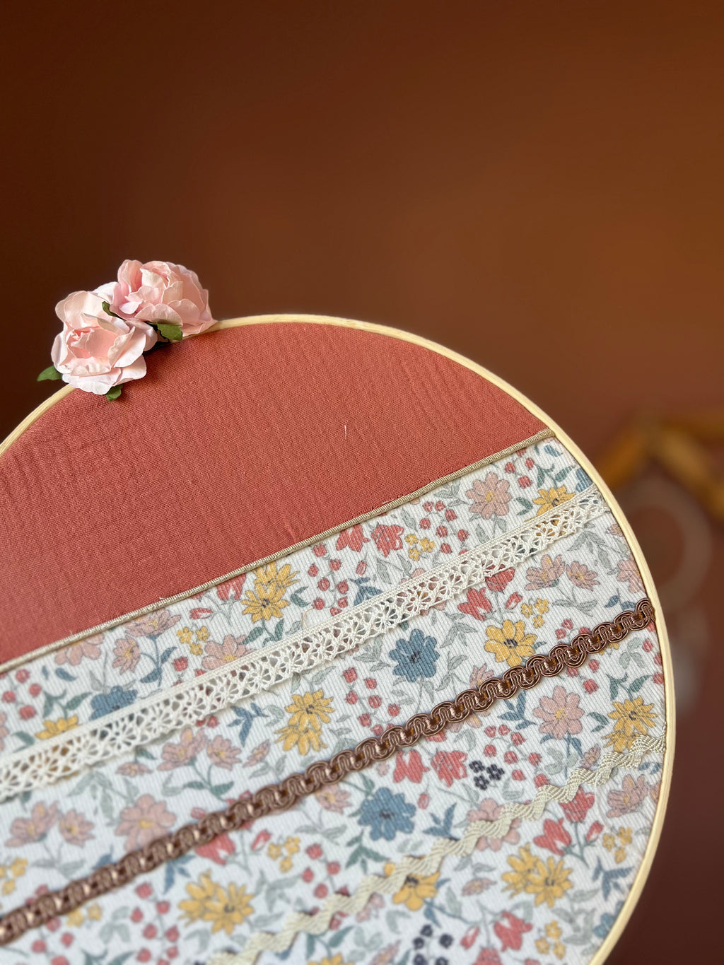 Porte-barrettes « Alice » personnalisable - Cerceau de décoration pour chambre d’enfant