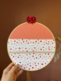 Porte-barrettes « Lou » personnalisable - Cerceau de décoration pour chambre d’enfant