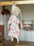 Doudou lapin bébé « Roxanne » - Ultra doux, fait main et personnalisable (Copie)