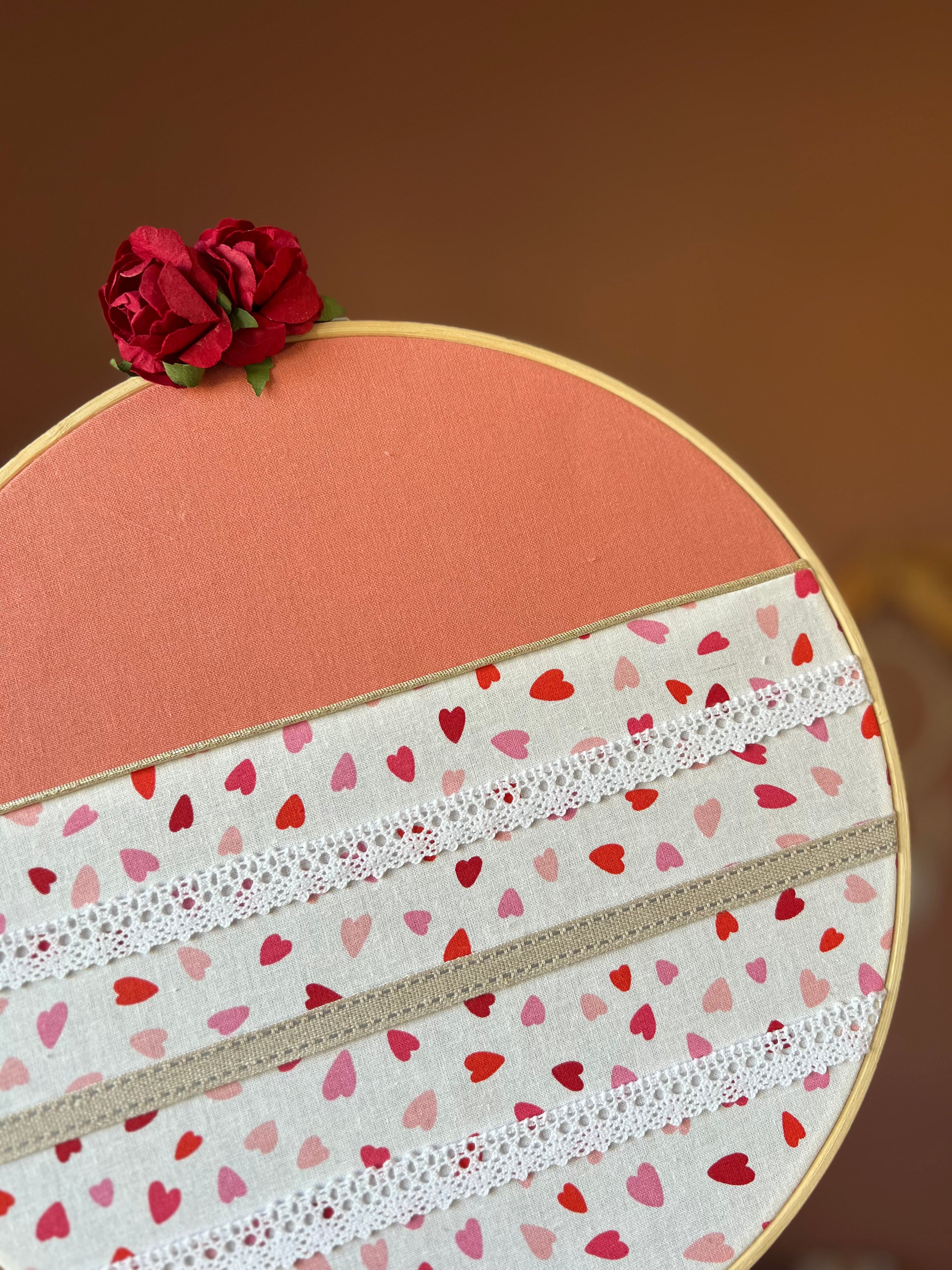 Porte-barrettes « Lou » personnalisable - Cerceau de décoration pour chambre d’enfant
