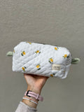 Trousse de toilette grand format « Marbella » - fait main